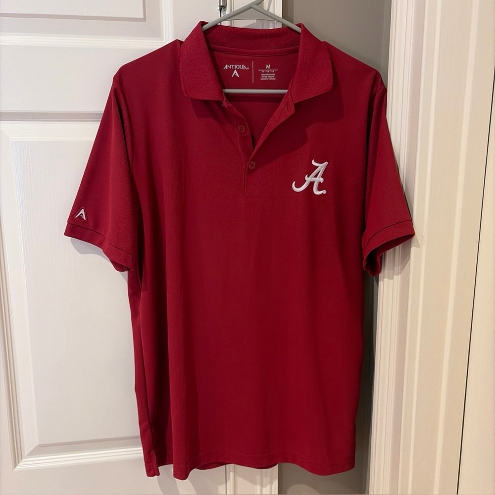 Alabama Crimson Tide Men’s Polo Shirt Medium